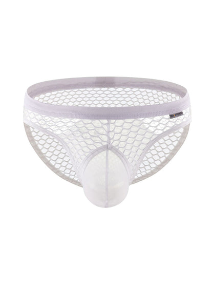 2 Pack Men's Low-Rise Mesh Breathable Bikini