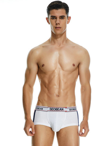 Men's Side Line Pouch Cotton Trunks