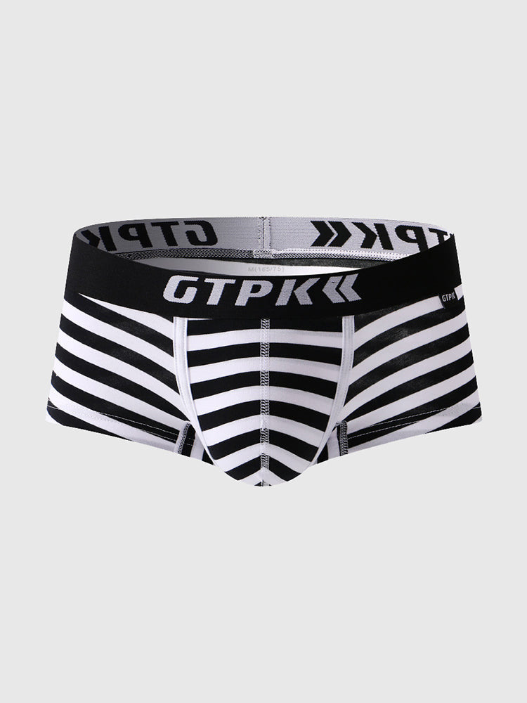 3 Pack Men's Sexy Breathable Fitness Trunks