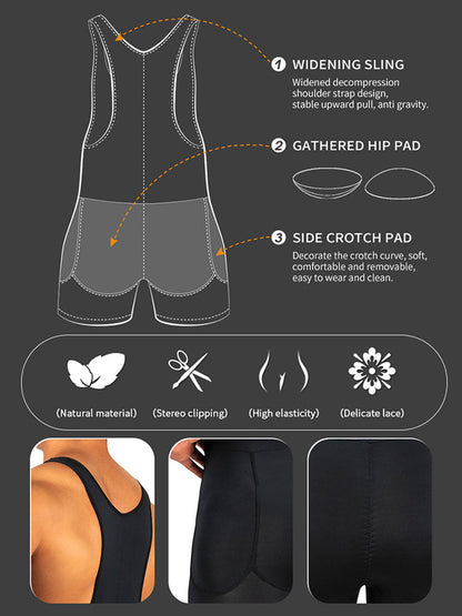 Butt-Lift One-Piece Underwear for Men