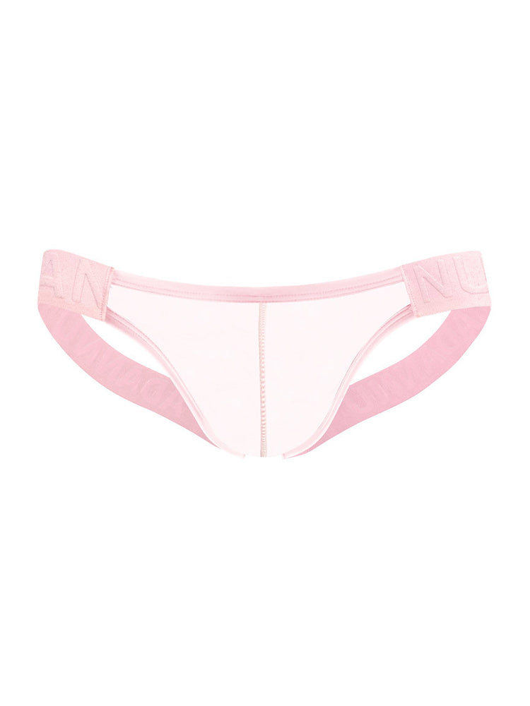2 Pack Men's Nylon Semi-Transparent Sexy Jockstrap