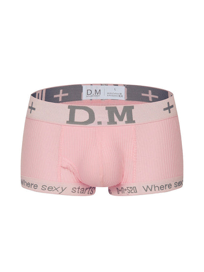 2 Pack Men's Low-rise Sexy Side Opening Pocket Trunk