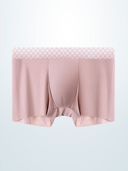 4 Pack Breathable Support Pouch Trunks For Men