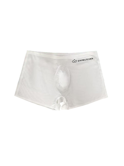 2-pack Men's Translucent Seamless 3D Pocket Boxer Briefs