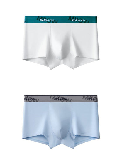 Men's U Convex Pouch Breathable Cotton Trunks