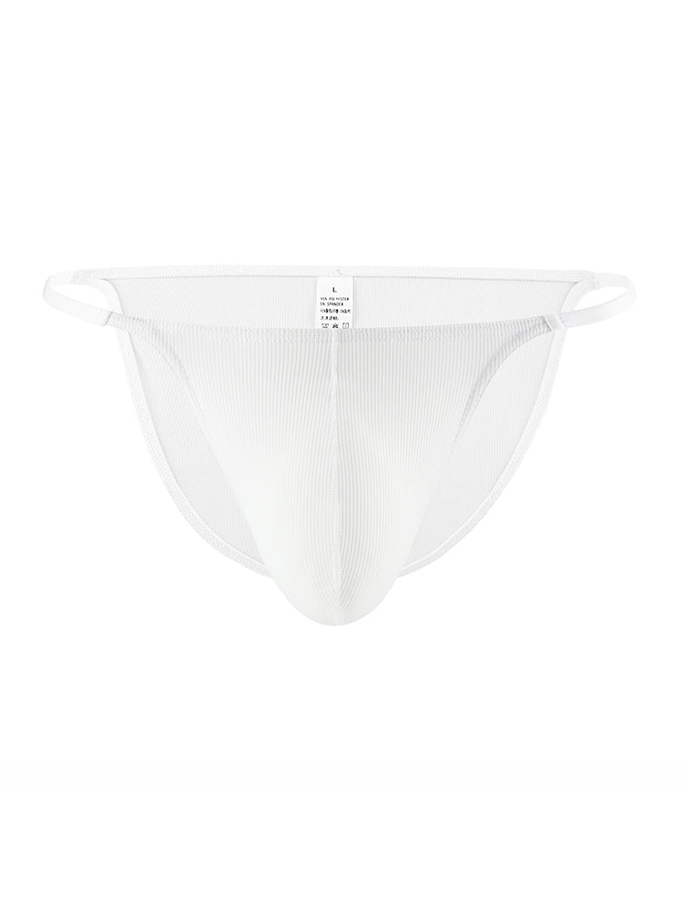 Men's Sexy Big Support Pouch Low-rise String Bikini