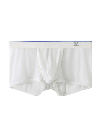 2 Pack Men's Breathable Mesh Trunks with Fly