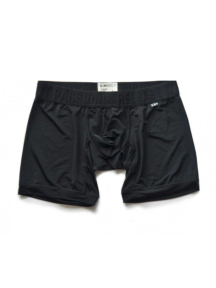 2 Pack Men's Trendy Breathable Ice Silk Boxer Briefs