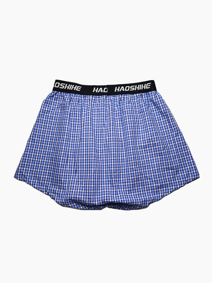 Men's 100% Cotton Boxers With Button Fly