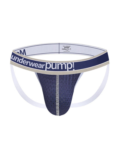 2 Pack Men's Sexy Elastic Waist Micro Mesh Cup Thong
