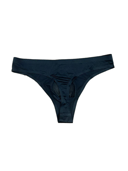 4-pack Men's Sexy Solid Color Letter Seamless Thong