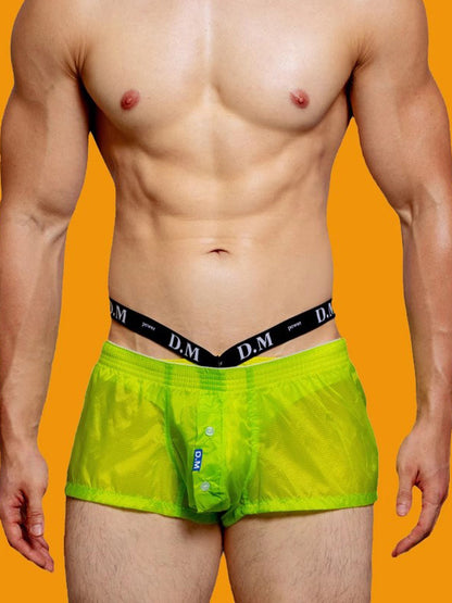 Men's Low Rise Sheer Boxer Shorts