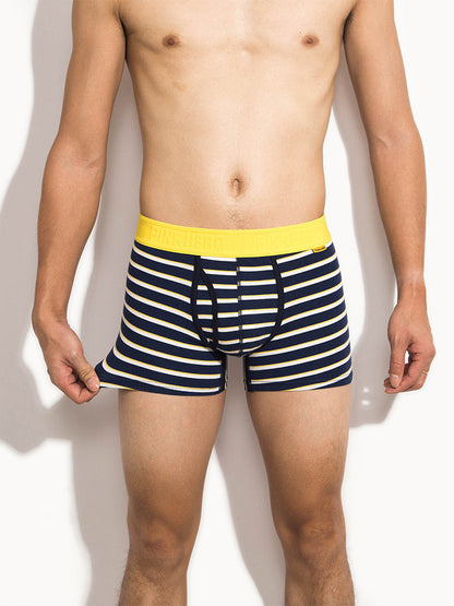 2 Pack European Luxury Brand Personalized Striped Men's Underwear