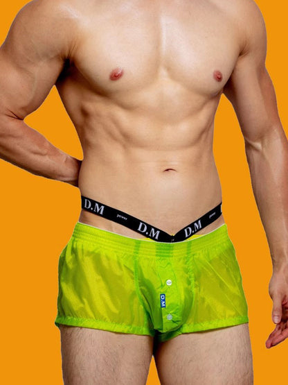 Men's Low Rise Sheer Boxer Shorts