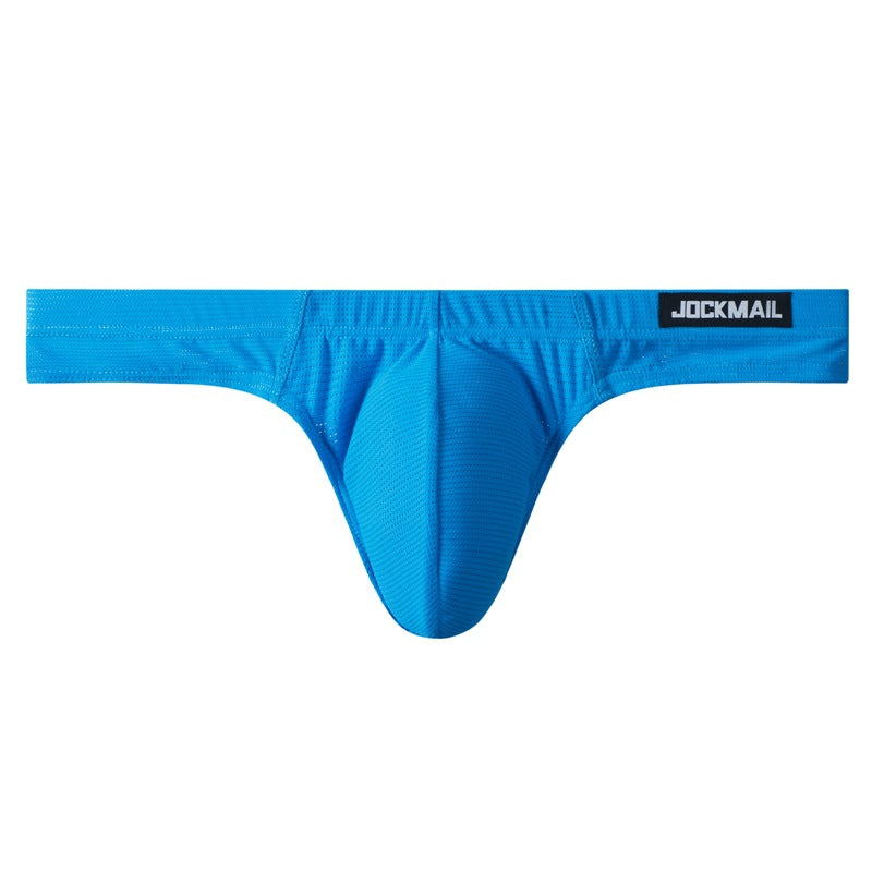 Men's Simple Breathable Mesh Pouch Bikini