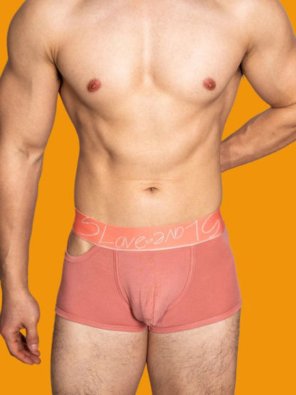2 Pack Men's Stylish Breathable Modal Sports Trunks