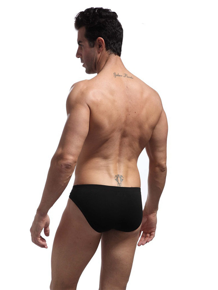 Men's Comfortable Cotton Large Pouch Sports Bikini