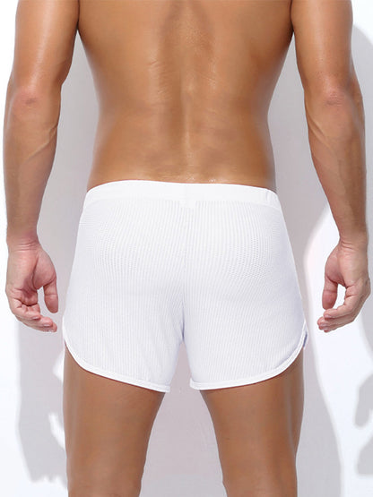 2 Pack Men's Breathable Mesh Boxer Briefs