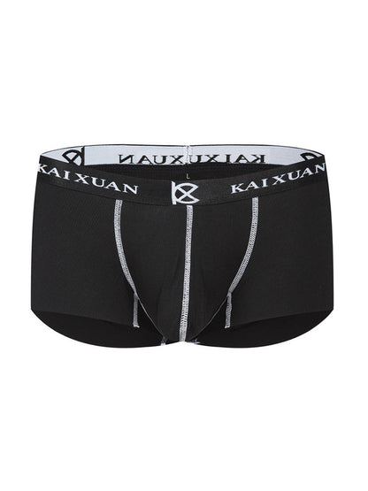 2 Pack Men's Modal Simple Skin-Friendly Trunks