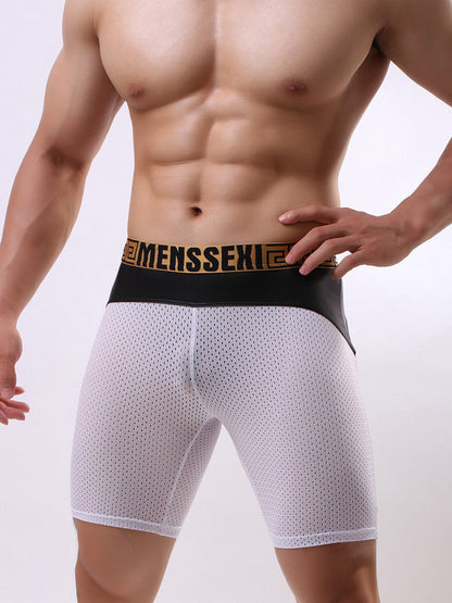 Men's Mesh Base Layer Compression Shorts