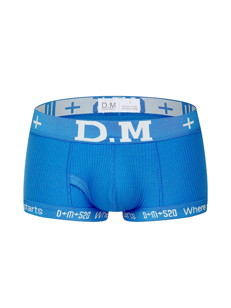 2 Pack Men's Low-rise Sexy Side Opening Pocket Trunk