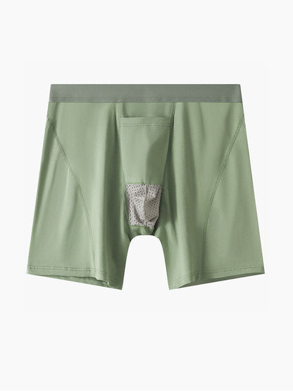 2 Pack Men's Gun Bullet Separation Casual Sports Breathable Cotton Mid-Rise Midway Briefs