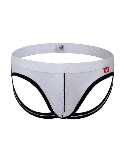 4 Pack Men's Low Waist Sexy Breathable Butt Lifting Stylish Comfortable Jockstrap