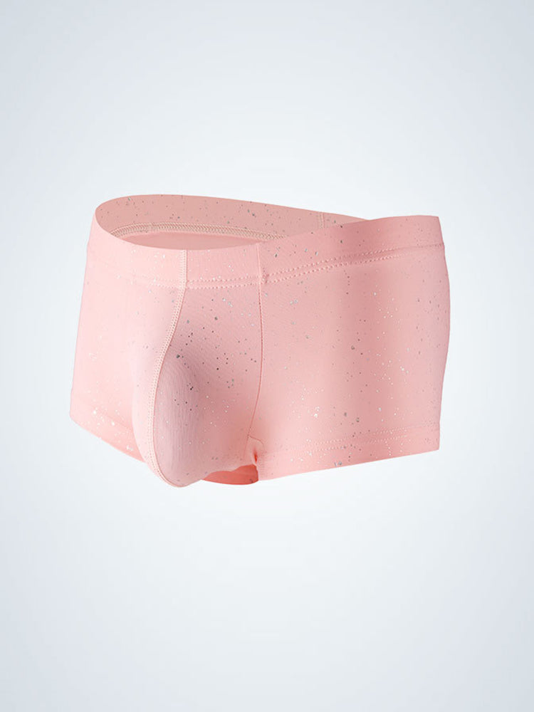 2-pack Men's Sexy Shiny Pouch Boxer Briefs