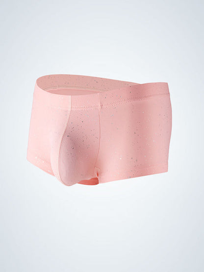 2-pack Men's Sexy Shiny Pouch Boxer Briefs