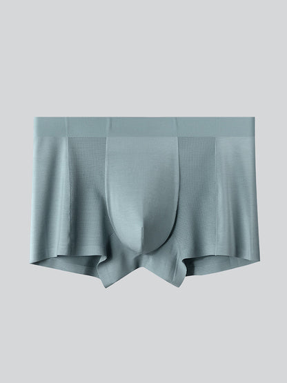 2 Pack Men's Breathable Seamless Modal Trunks