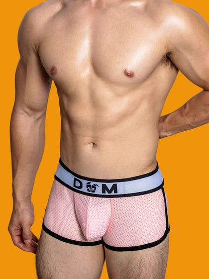 2 Pack Men's Fashionable Low-Rise Zipper Trunks