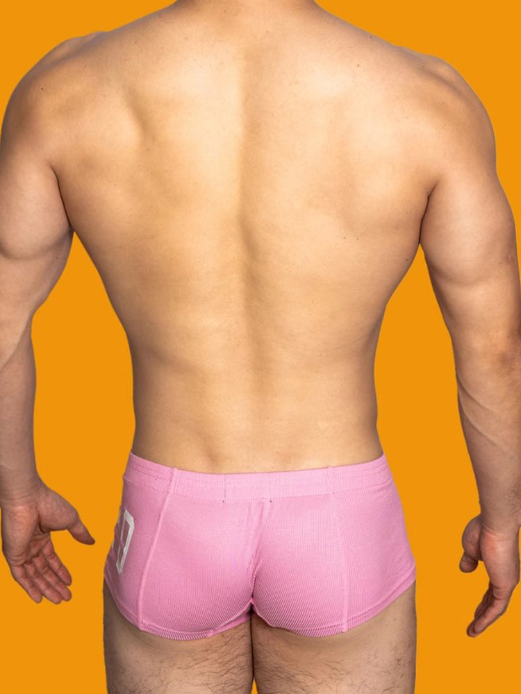 Men's Solid Color Comfortable Button-down Trunks
