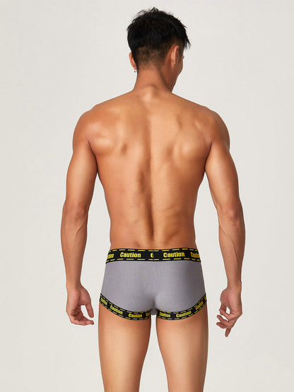 2 Pack Men's Supportive Pouch Low-Rise Trunks