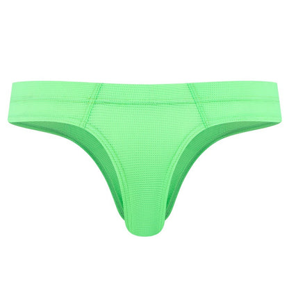 Men's Simple Breathable Mesh Pouch Bikini