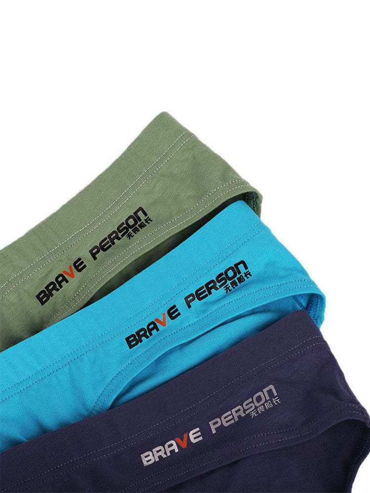 Men's Comfortable Cotton Large Pouch Sports Bikini