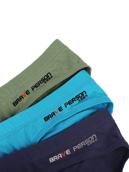 Men's Comfortable Cotton Large Pouch Sports Bikini