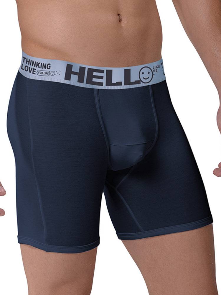 Men's Sport U Convex Cotton Boxer Briefs