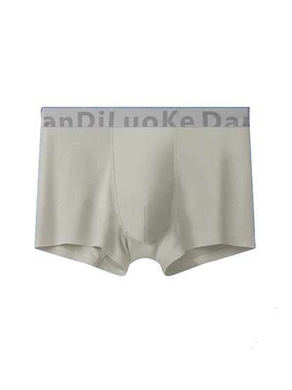 3 Pack Men's Antibacterial Seamless Boxer Briefs