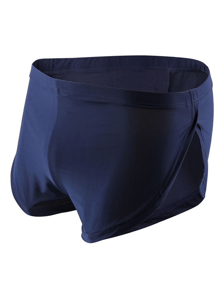 4 Pack Men's Sexy High Vent Boxer Shorts