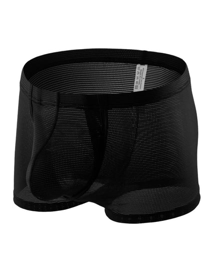 Men's Big Pouch U-convex Trunks with Fly