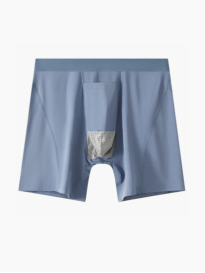 2 Pack Men's Gun Bullet Separation Casual Sports Breathable Cotton Mid-Rise Midway Briefs