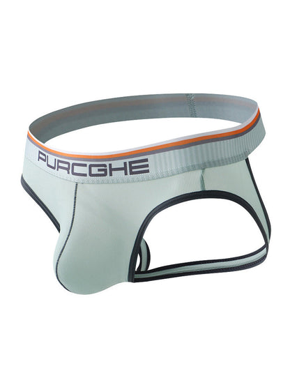 3 Pack Men's Low-Rise Ice Silk Jockstrap