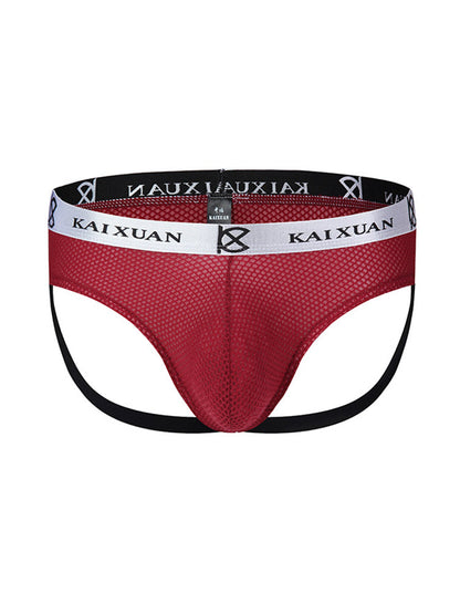 Men's Soft Elastic Comfortable Breathable Low Waist Sexy Thong