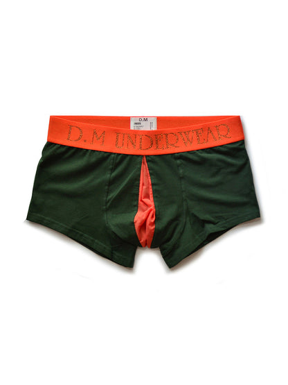 2 Pack Men's Mesh Transparent Open-Cut Cotton Mesh Trunks