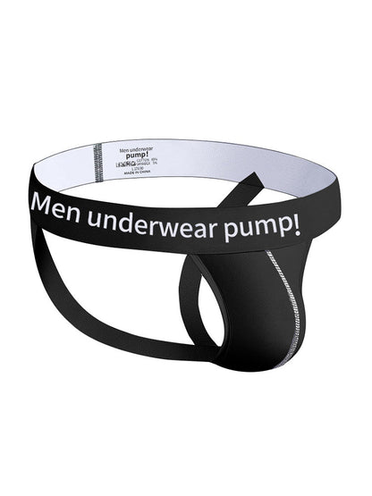 2 Pack Men's Trendy Breathable Sexy Cotton Jockstrap