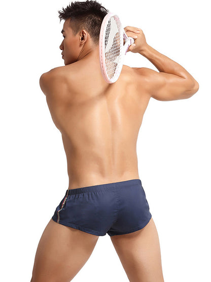 Men's Breathable Trunks with Button Fly