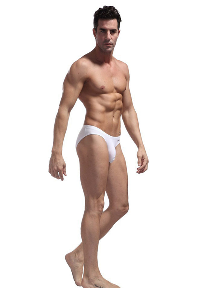 Men's Comfortable Cotton Large Pouch Sports Bikini