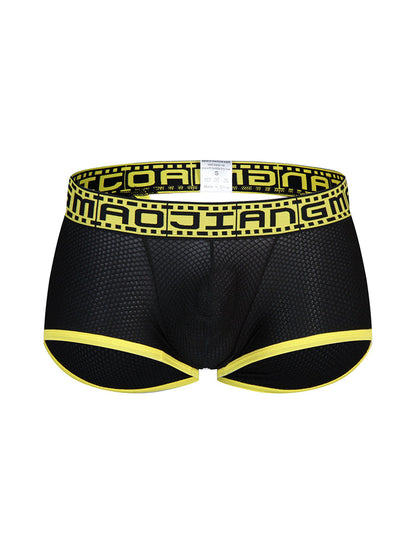 2 Pack Men's Breathable Large Pouch Mesh Fitness Trunks