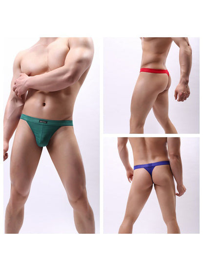 3-pack Men's Lace Obscure Embossed G-String Thong