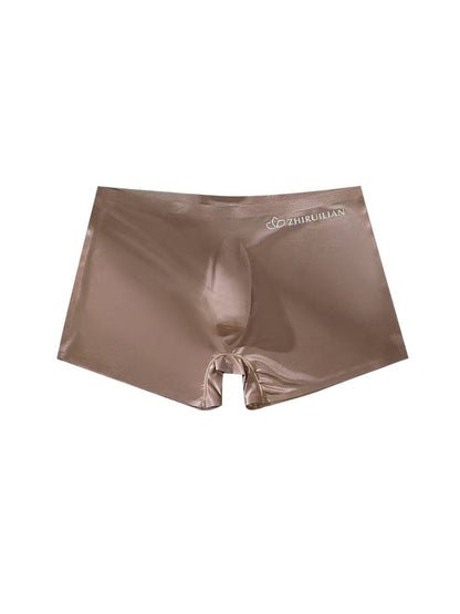 2-pack Men's Translucent Seamless 3D Pocket Boxer Briefs